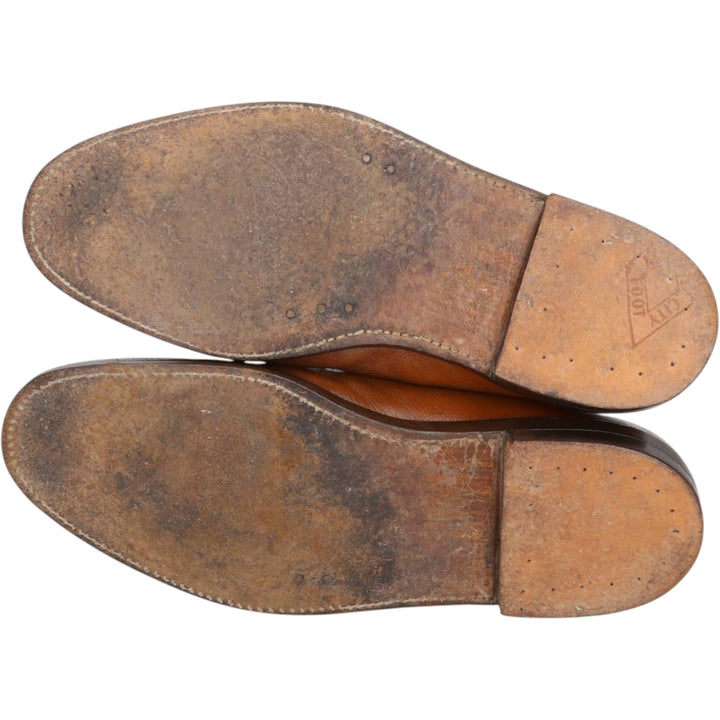 Florsheim Imperial Plain Toe Shoes, Size 9 1/2 D Men's 27.5cm unclear brown type Vintage Second Hand