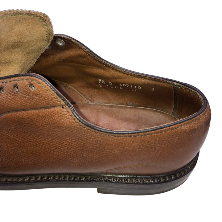 Florsheim Imperial Plain Toe Shoes, Size 9 1/2 D Men's 27.5cm unclear brown type Vintage Second Hand