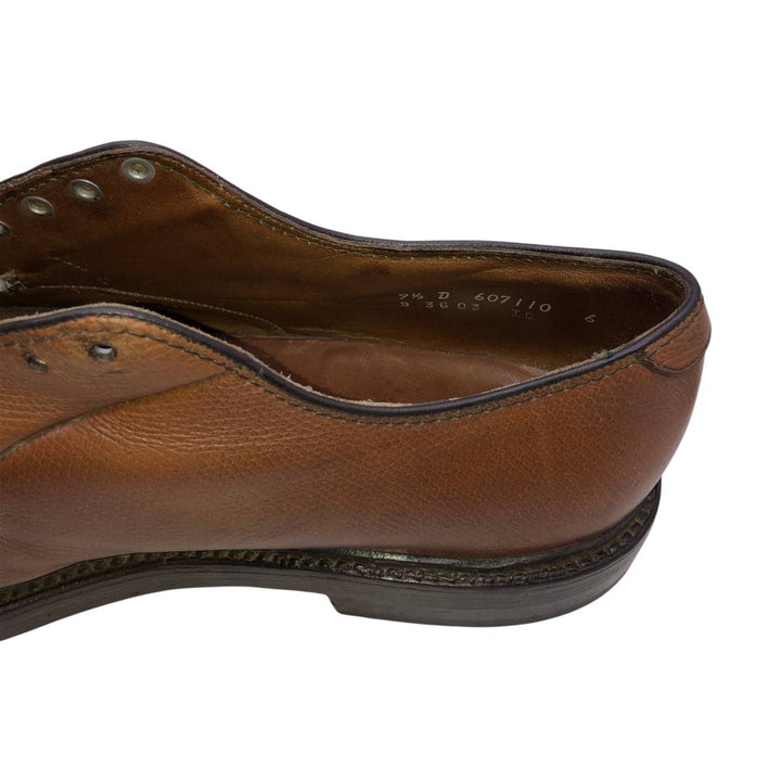 Florsheim Imperial Plain Toe Shoes, Size 9 1/2 D Men's 27.5cm unclear brown type Vintage Second Hand