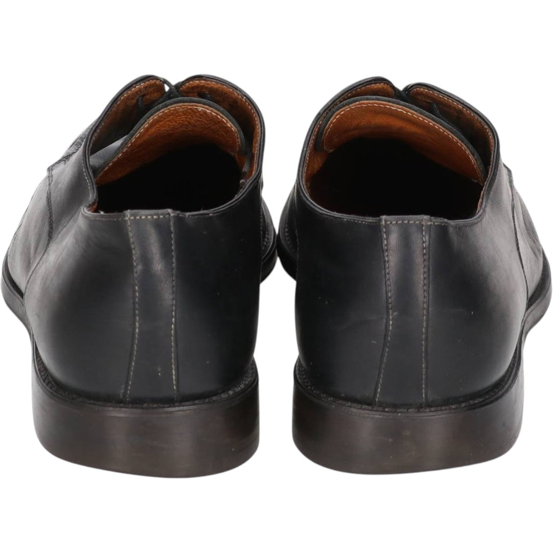 Santoni U-tip shoes, made in Italy, size D 9 Men's 27.5cm unclear black type Vintage Second Hand