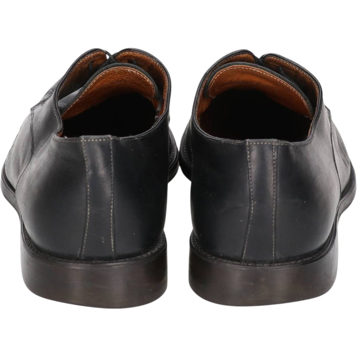 Santoni U-tip shoes, made in Italy, size D 9 Men's 27.5cm unclear black type Vintage Second Hand