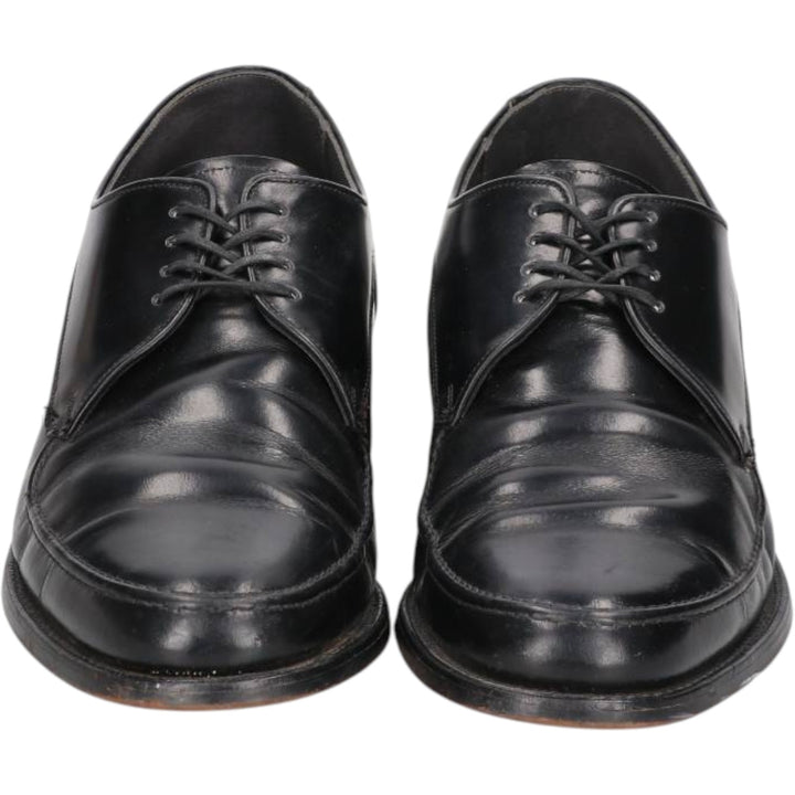 JCPenney U-tip shoes, size 9, dark blue. Men's 27.0cm unclear black type Vintage Second Hand