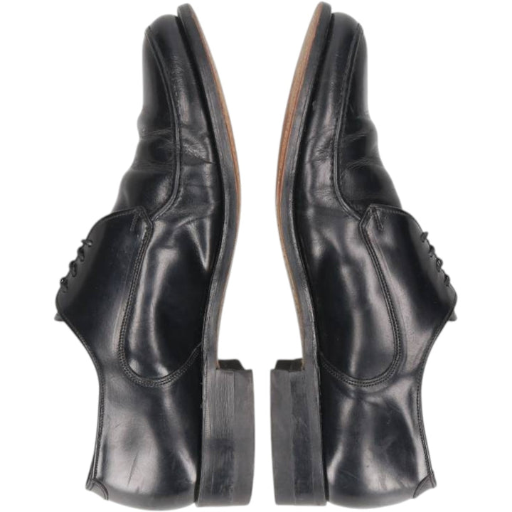 JCPenney U-tip shoes, size 9, dark blue. Men's 27.0cm unclear black type Vintage Second Hand