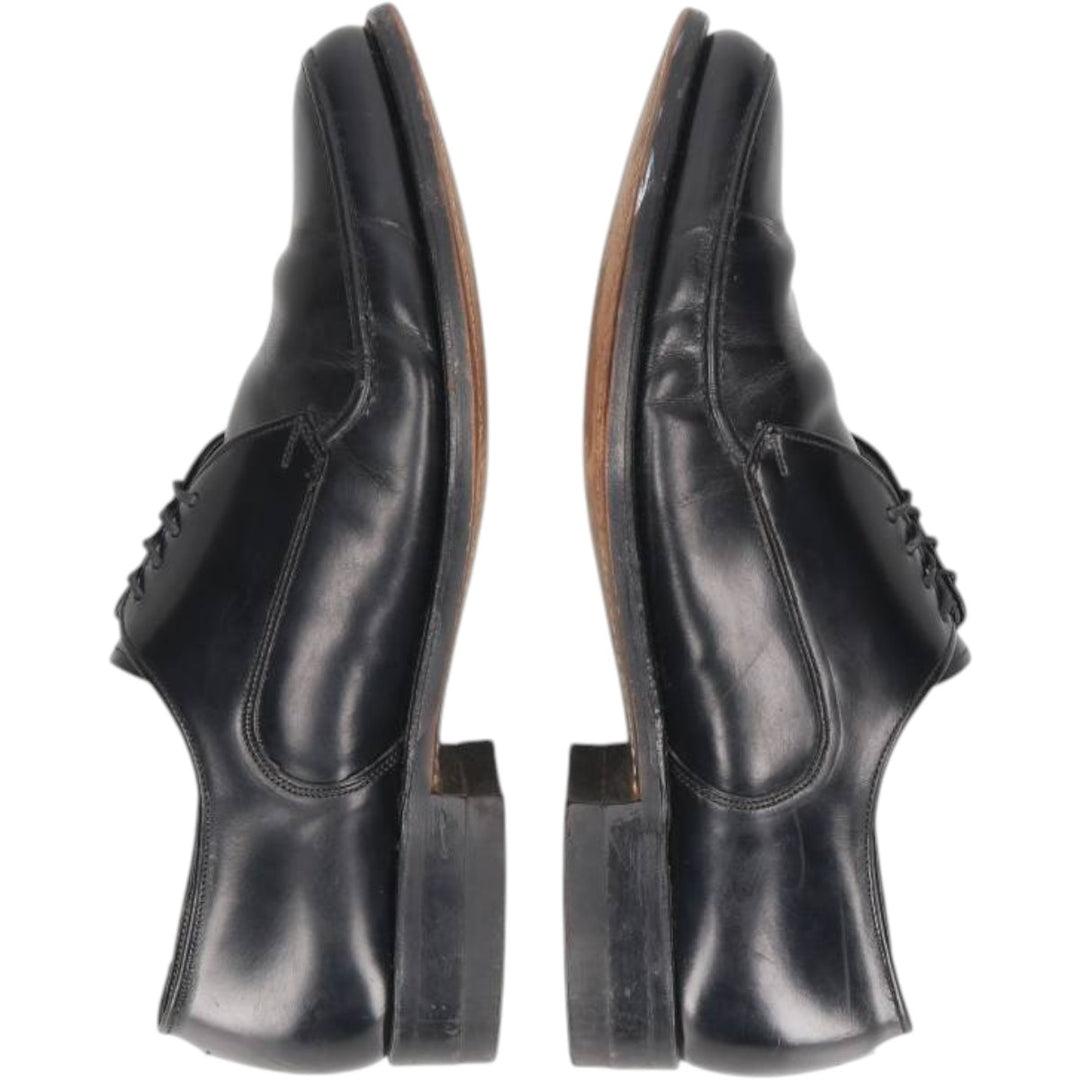 JCPenney U-tip shoes, size 9, dark blue. Men's 27.0cm unclear black type Vintage Second Hand