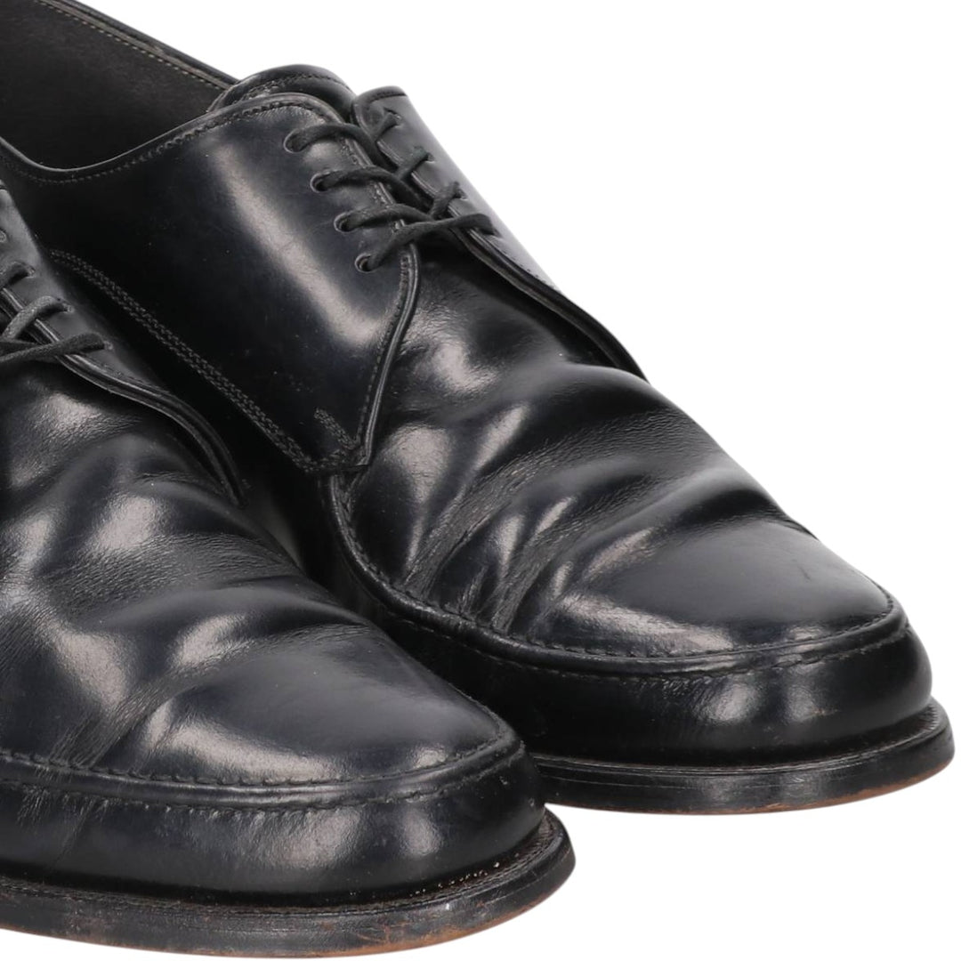 JCPenney U-tip shoes, size 9, dark blue. Men's 27.0cm unclear black type Vintage Second Hand