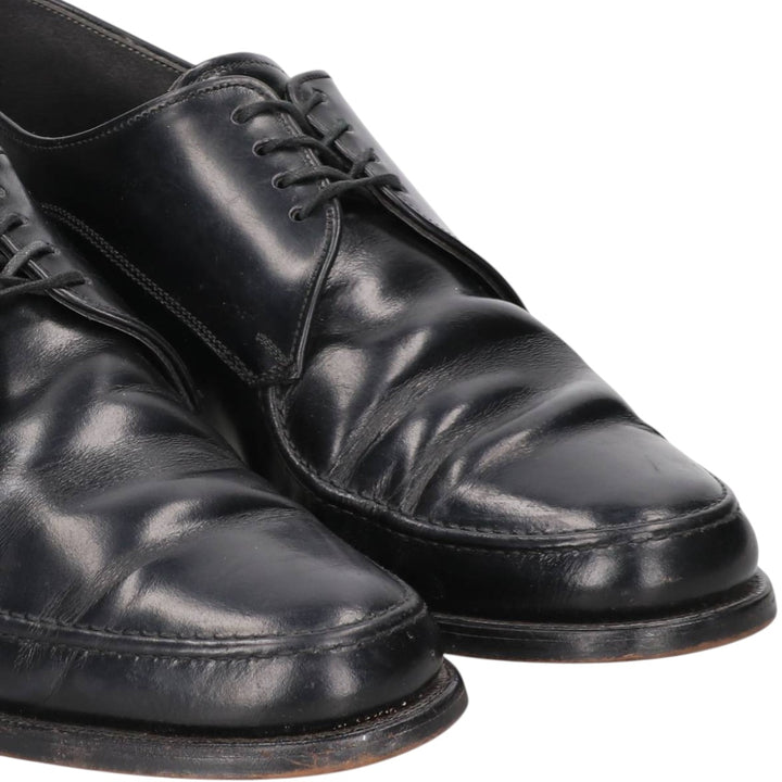 JCPenney U-tip shoes, size 9, dark blue. Men's 27.0cm unclear black type Vintage Second Hand