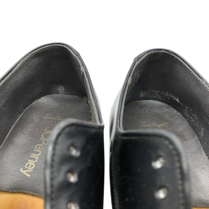 JCPenney U-tip shoes, size 9, dark blue. Men's 27.0cm unclear black type Vintage Second Hand