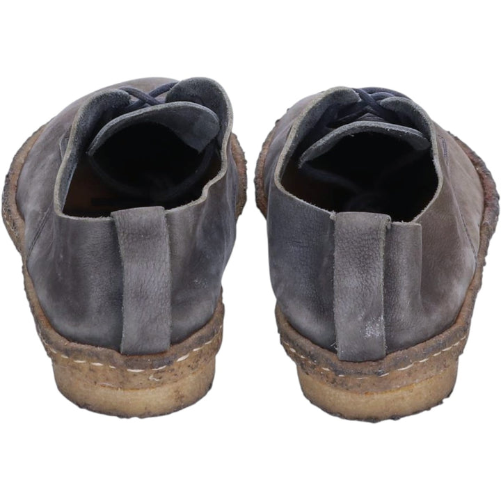 Trippen plain toe shoes, made in Germany, size 42 Men's 26.0cm unclear Charcoal Vintage Second Hand