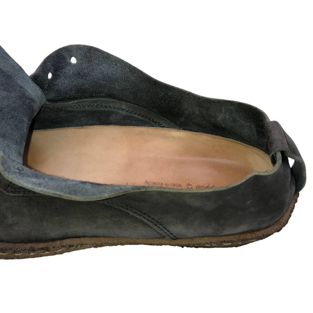 Trippen plain toe shoes, made in Germany, size 42 Men's 26.0cm unclear Charcoal Vintage Second Hand