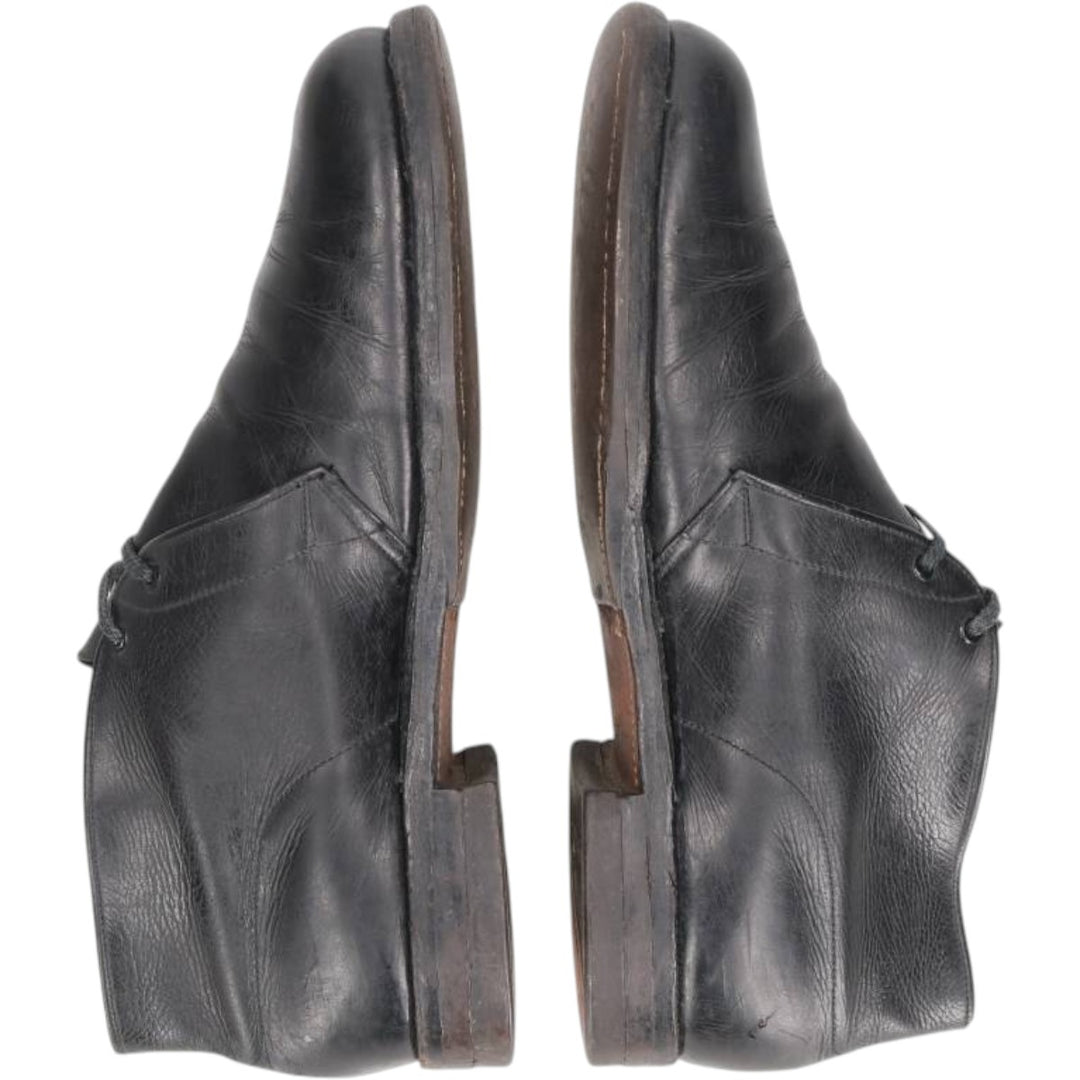 French Shriner and Urner EXTRA QUALITY Chukka Boots 9 1/2C Men's 27.5cm unclear black type Vintage Second Hand