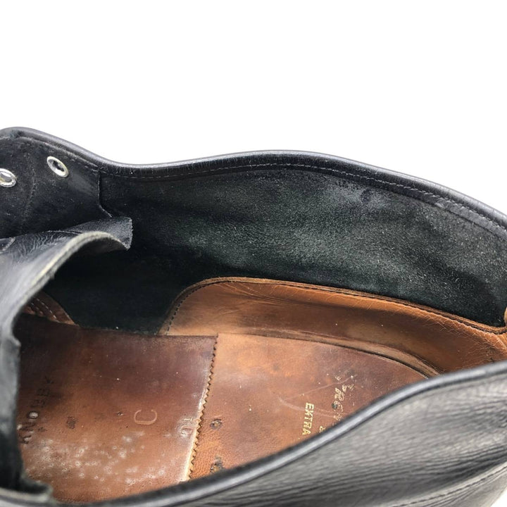 French Shriner and Urner EXTRA QUALITY Chukka Boots 9 1/2C Men's 27.5cm unclear black type Vintage Second Hand