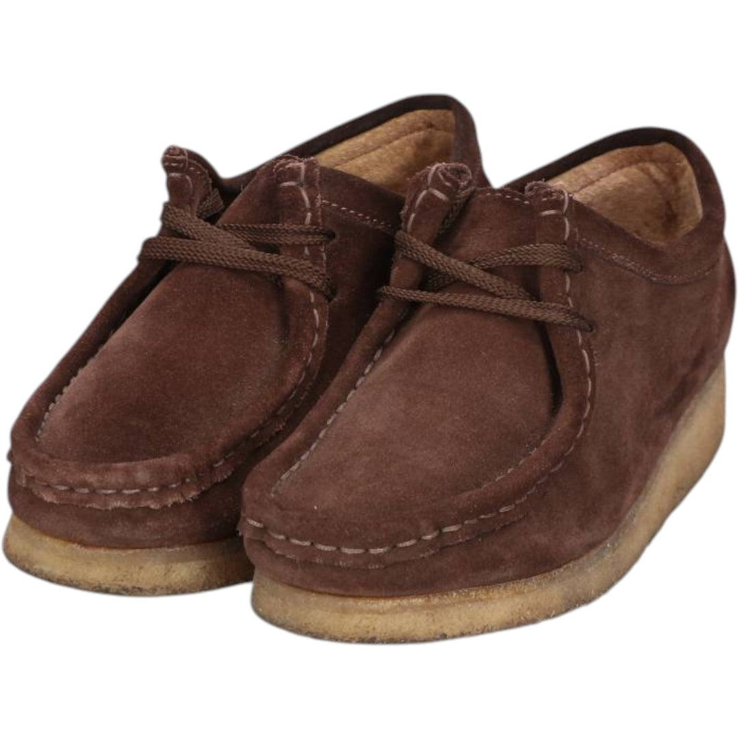 Clarks Wallabee Wallabee Boots Size 7 1/2 M Women's 25.0cm genuine leather dark chocolate Vintage Second Hand
