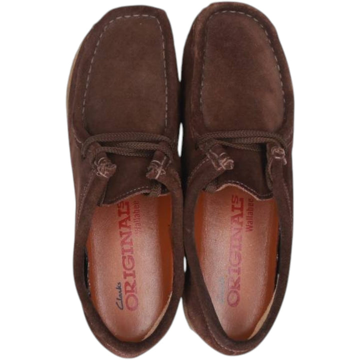Clarks Wallabee Wallabee Boots Size 7 1/2 M Women's 25.0cm genuine leather dark chocolate Vintage Second Hand