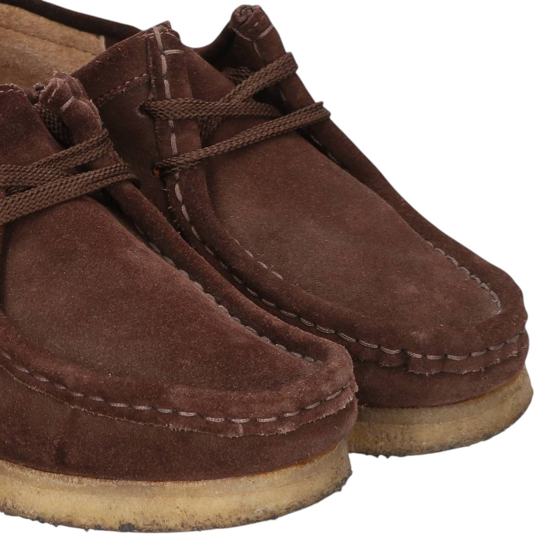 Clarks Wallabee Wallabee Boots Size 7 1/2 M Women's 25.0cm genuine leather dark chocolate Vintage Second Hand