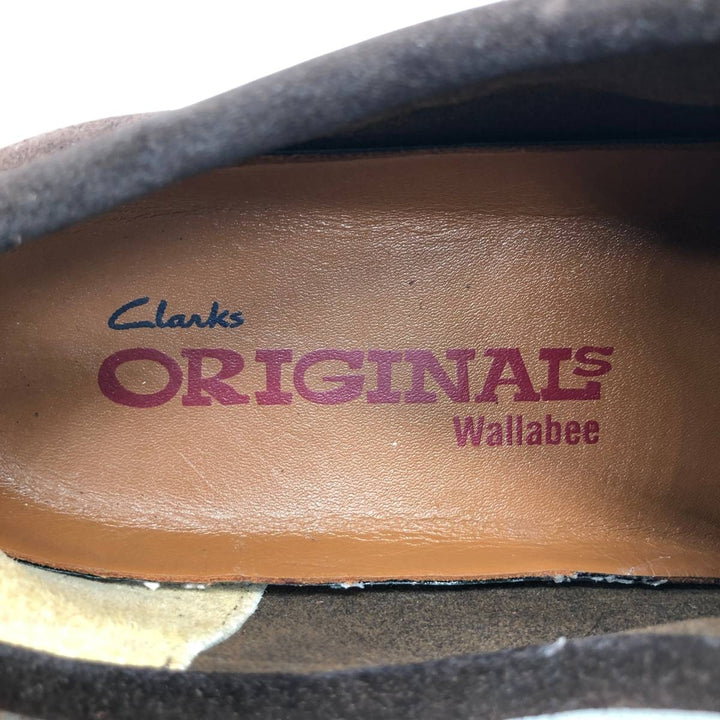 Clarks Wallabee Wallabee Boots Size 7 1/2 M Women's 25.0cm genuine leather dark chocolate Vintage Second Hand
