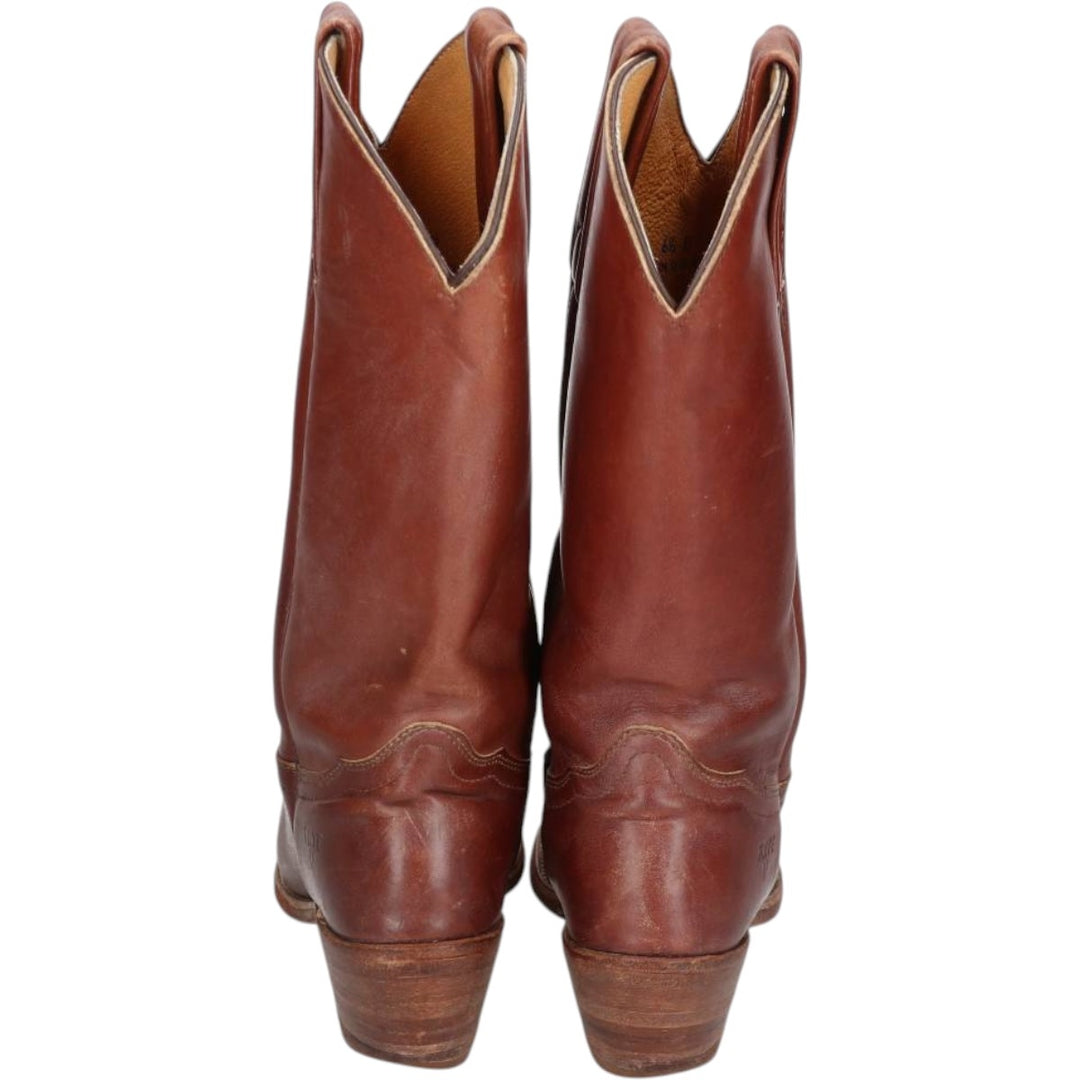 FRYE Western Boots, Made in USA, Size 6 1/2 B Women's 22.0cm unclear brown type Vintage Second Hand