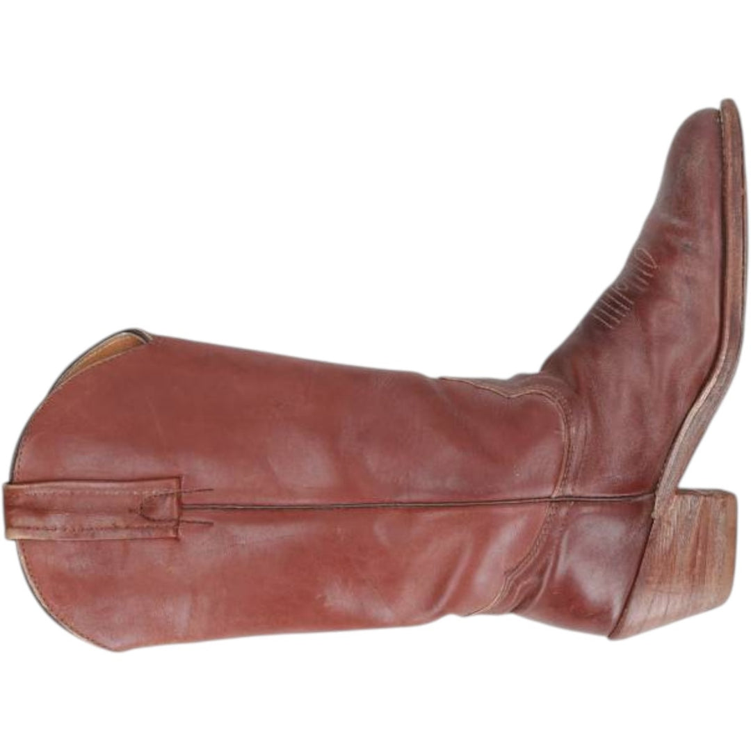 FRYE Western Boots, Made in USA, Size 6 1/2 B Women's 22.0cm unclear brown type Vintage Second Hand