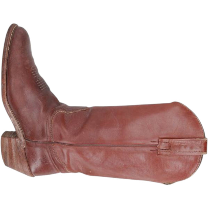 FRYE Western Boots, Made in USA, Size 6 1/2 B Women's 22.0cm unclear brown type Vintage Second Hand