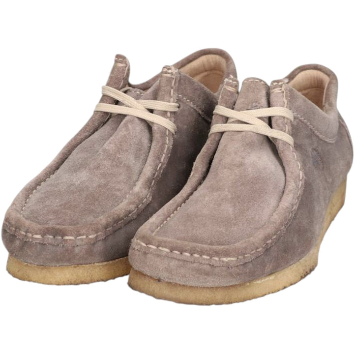 Sioux Grashopper Suede Chukka Boots, Size 5 1/2 (F) Women's 22.5cm Genuine Leather Suede gray type Vintage Second Hand