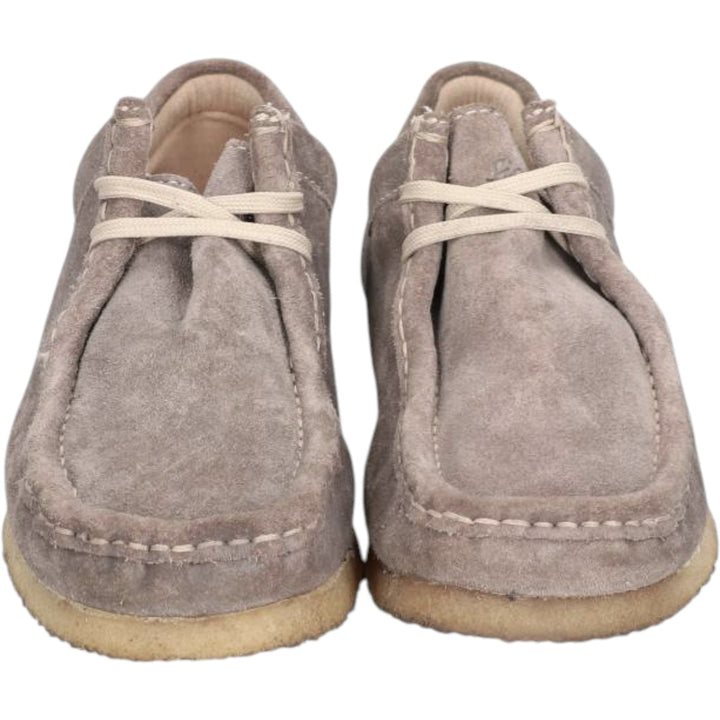 Sioux Grashopper Suede Chukka Boots, Size 5 1/2 (F) Women's 22.5cm Genuine Leather Suede gray type Vintage Second Hand