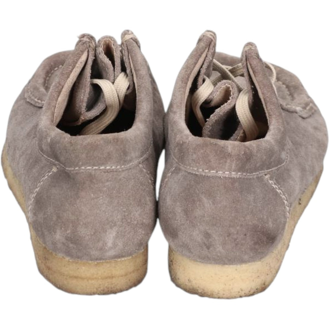 Sioux Grashopper Suede Chukka Boots, Size 5 1/2 (F) Women's 22.5cm Genuine Leather Suede gray type Vintage Second Hand