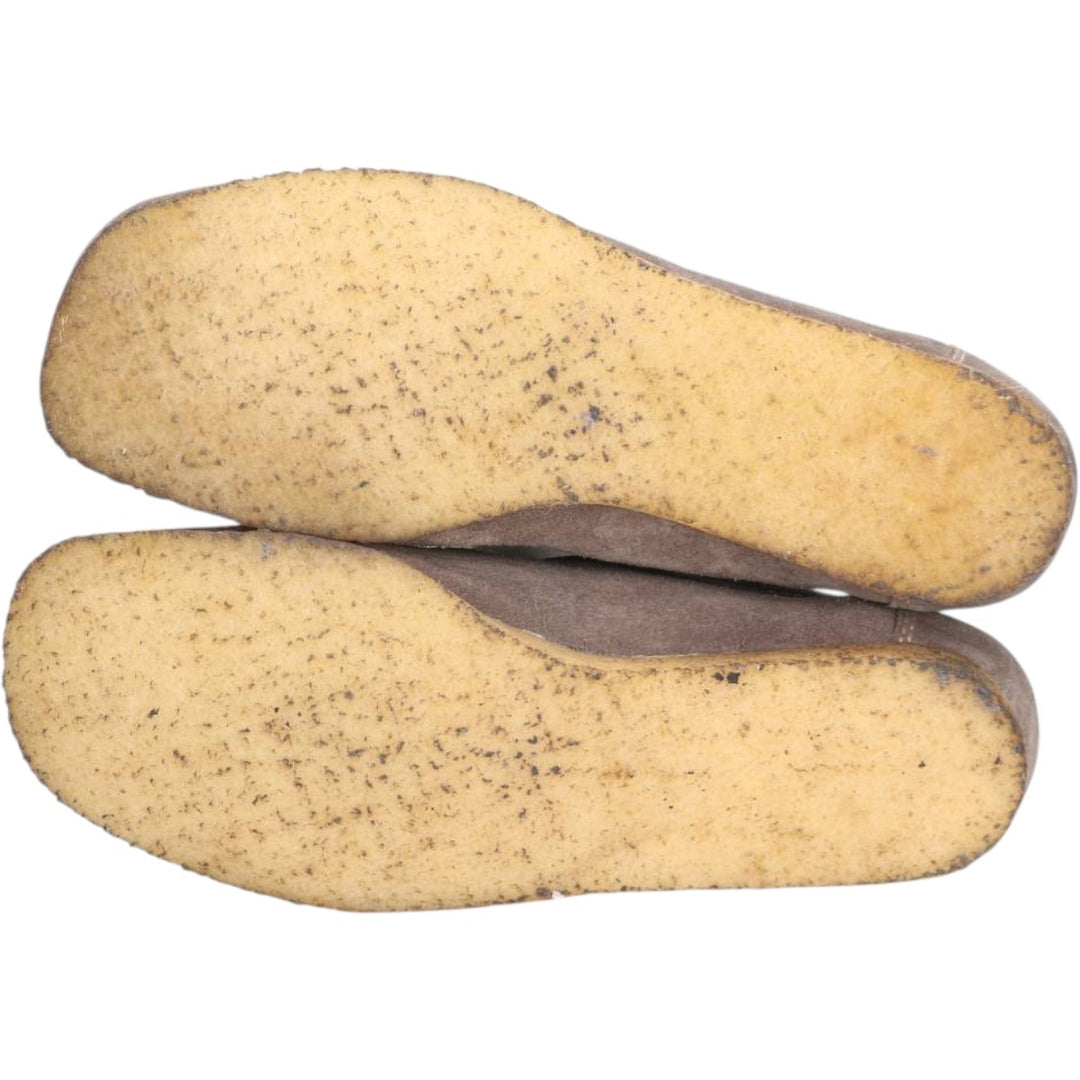 Sioux Grashopper Suede Chukka Boots, Size 5 1/2 (F) Women's 22.5cm Genuine Leather Suede gray type Vintage Second Hand