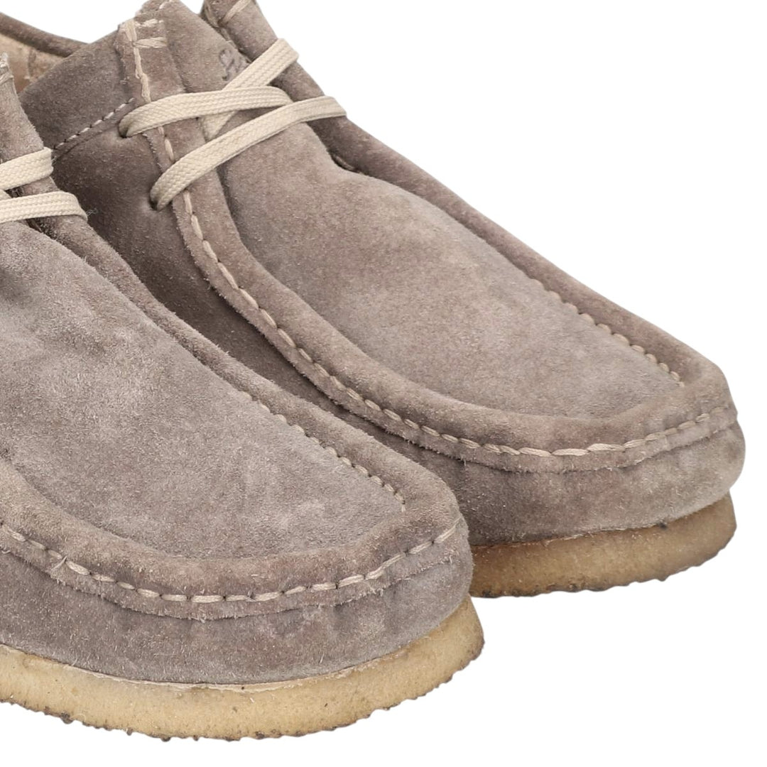 Sioux Grashopper Suede Chukka Boots, Size 5 1/2 (F) Women's 22.5cm Genuine Leather Suede gray type Vintage Second Hand