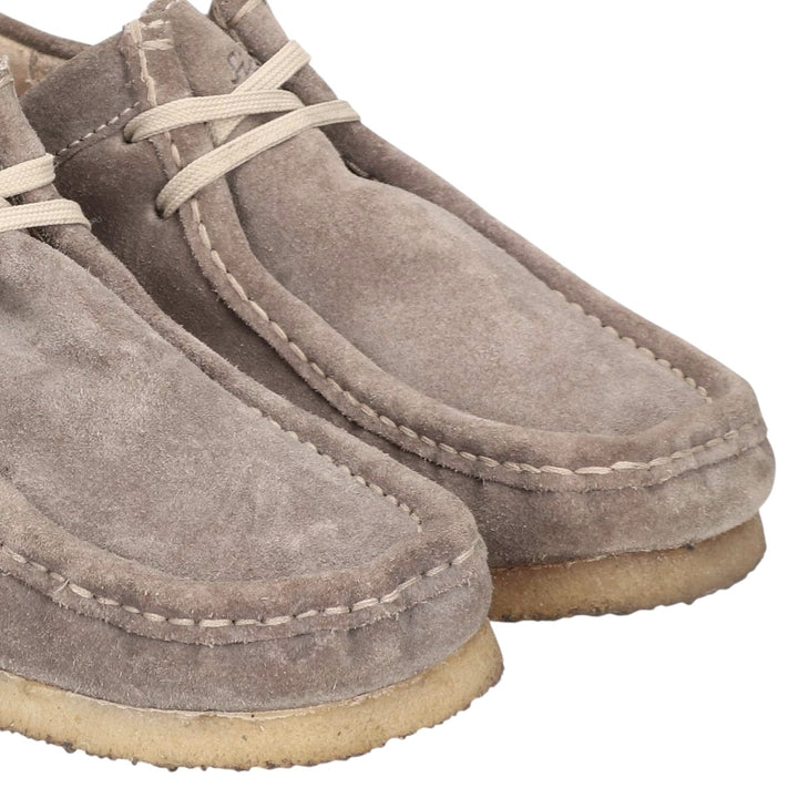 Sioux Grashopper Suede Chukka Boots, Size 5 1/2 (F) Women's 22.5cm Genuine Leather Suede gray type Vintage Second Hand