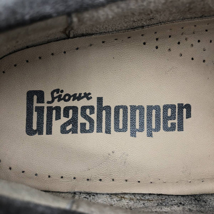 Sioux Grashopper Suede Chukka Boots, Size 5 1/2 (F) Women's 22.5cm Genuine Leather Suede gray type Vintage Second Hand