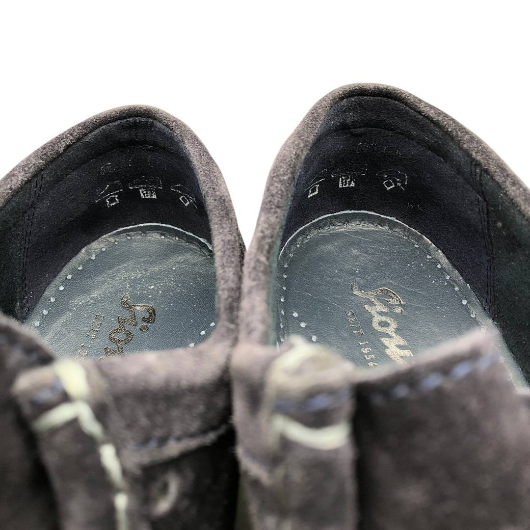 Sioux Suede Chukka Boots, Size 7 1/2 Women's 26.0cm Genuine Leather Suede black type Vintage Second Hand