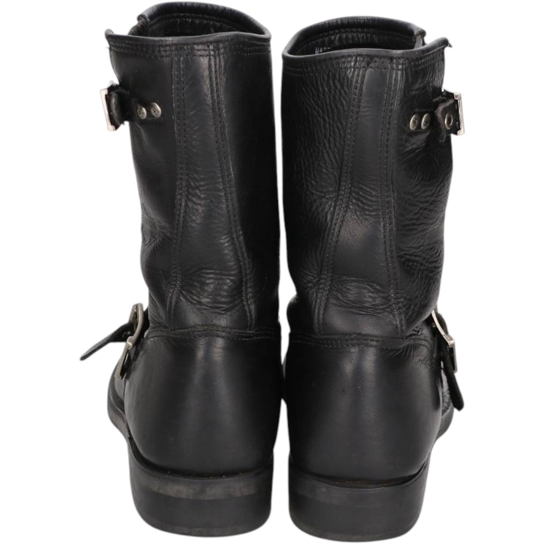 Harley-Davidson Engineer Boots, Size 7M Women's 24.0cm unclear black type Vintage Second Hand