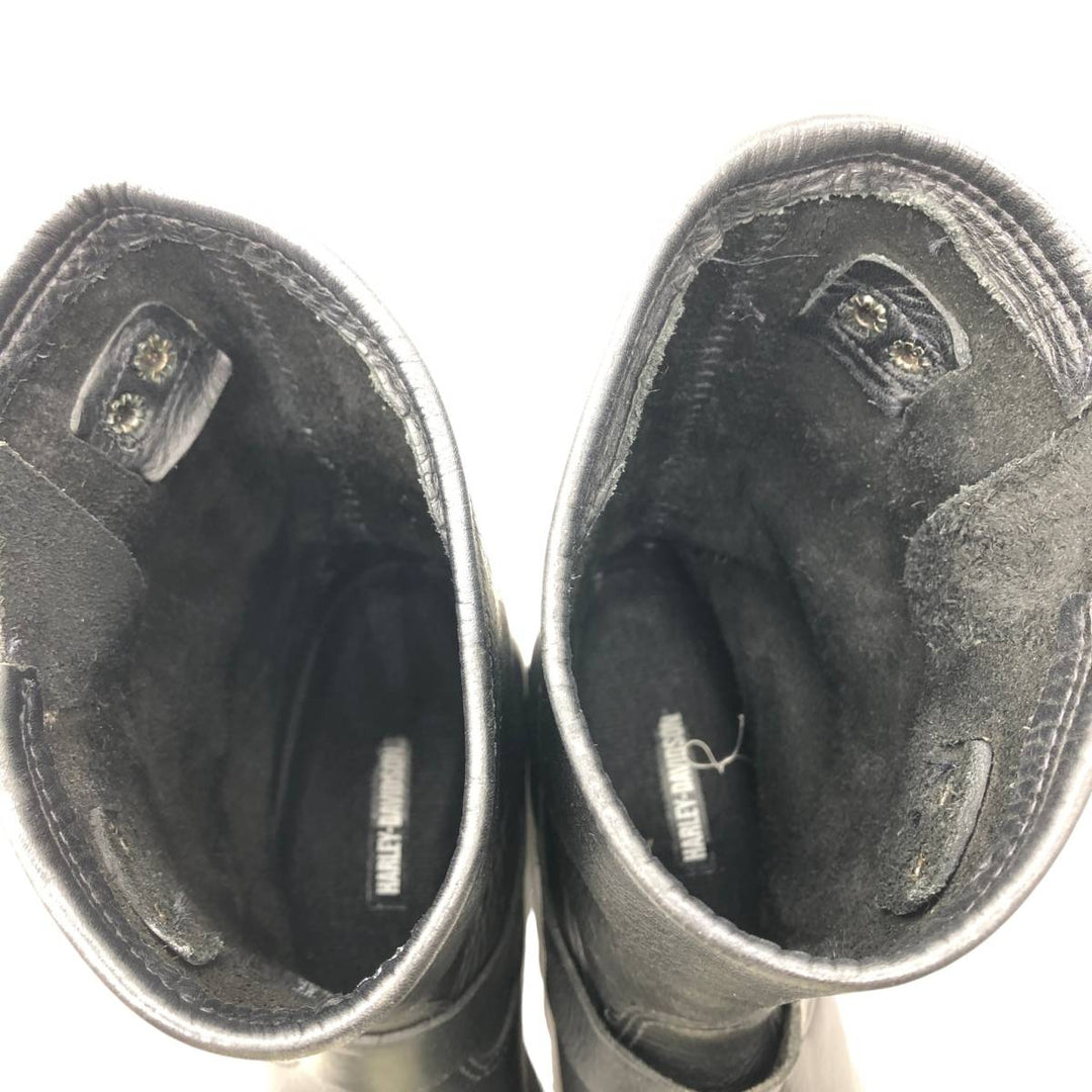 Harley-Davidson Engineer Boots, Size 7M Women's 24.0cm unclear black type Vintage Second Hand