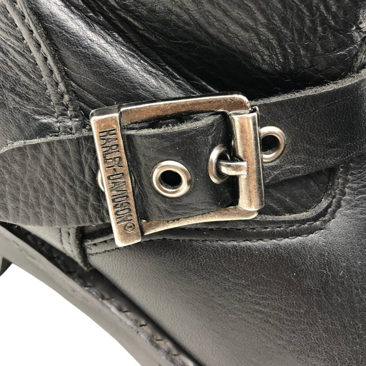 Harley-Davidson Engineer Boots, Size 7M Women's 24.0cm unclear black type Vintage Second Hand