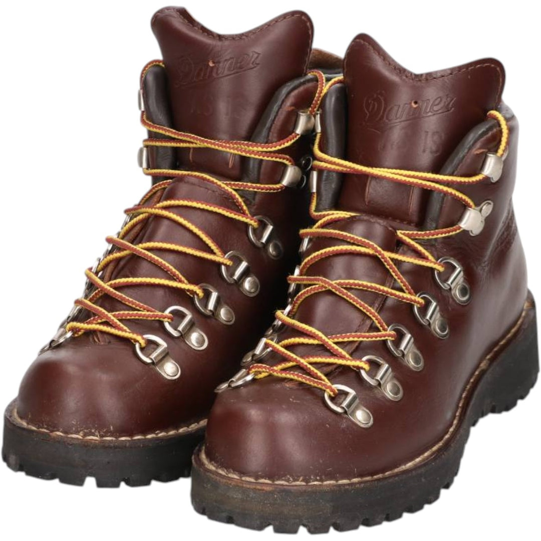 Danner 31520X Mountain Light GORE-TEX Work Boots, Made in USA, Size 6 Women's 24.0cm genuine leather burgundy type Vintage Second Hand