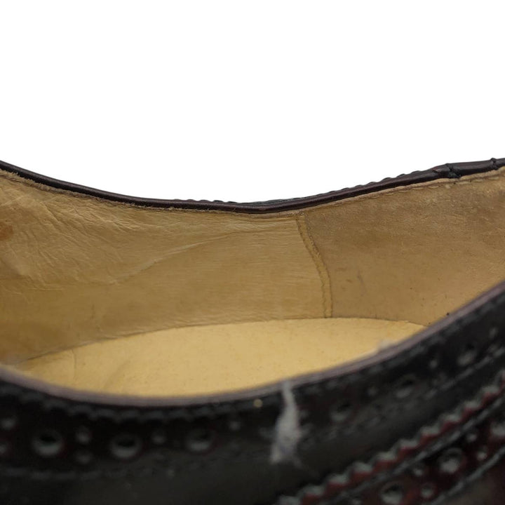 J.Crew full brogue wingtip shoes, made in Italy, size 8H Women's 26.0cm unclear burgundy type Vintage Second Hand