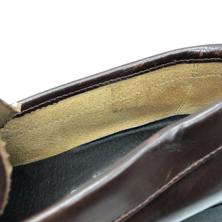 Castellan'simos coin loafers, made in Spain, size 39 Women's 24.5cm genuine leather brown type Vintage Second Hand