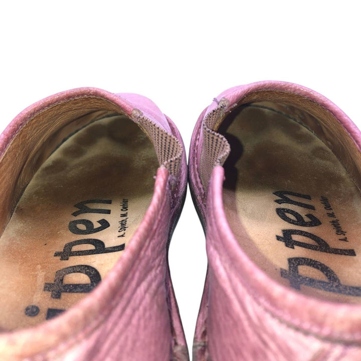 Trippen YEN Leather Shoes Women's 25.0cm unclear pink type Vintage Second Hand