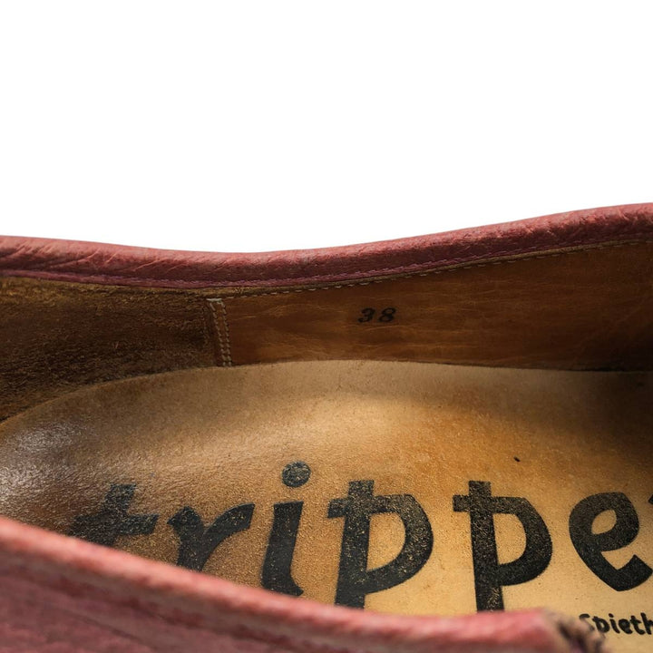Trippen YEN Leather Shoes Women's 25.0cm unclear pink type Vintage Second Hand