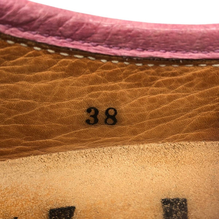 Trippen YEN Leather Shoes Women's 25.0cm unclear pink type Vintage Second Hand