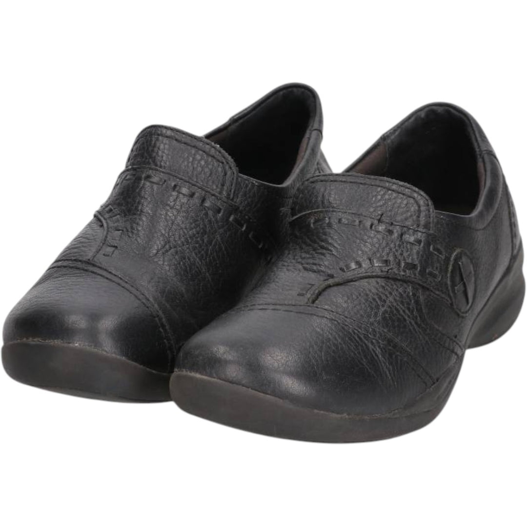 Clarks In-Motion Leather Shoes, Size 9 M Women's 26.0cm genuine leather black type Vintage Second Hand
