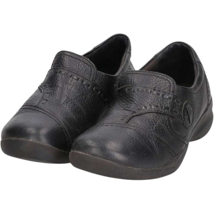 Clarks In-Motion Leather Shoes, Size 9 M Women's 26.0cm genuine leather black type Vintage Second Hand