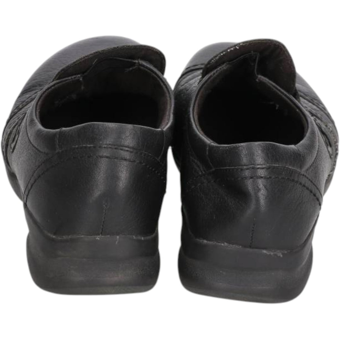 Clarks In-Motion Leather Shoes, Size 9 M Women's 26.0cm genuine leather black type Vintage Second Hand