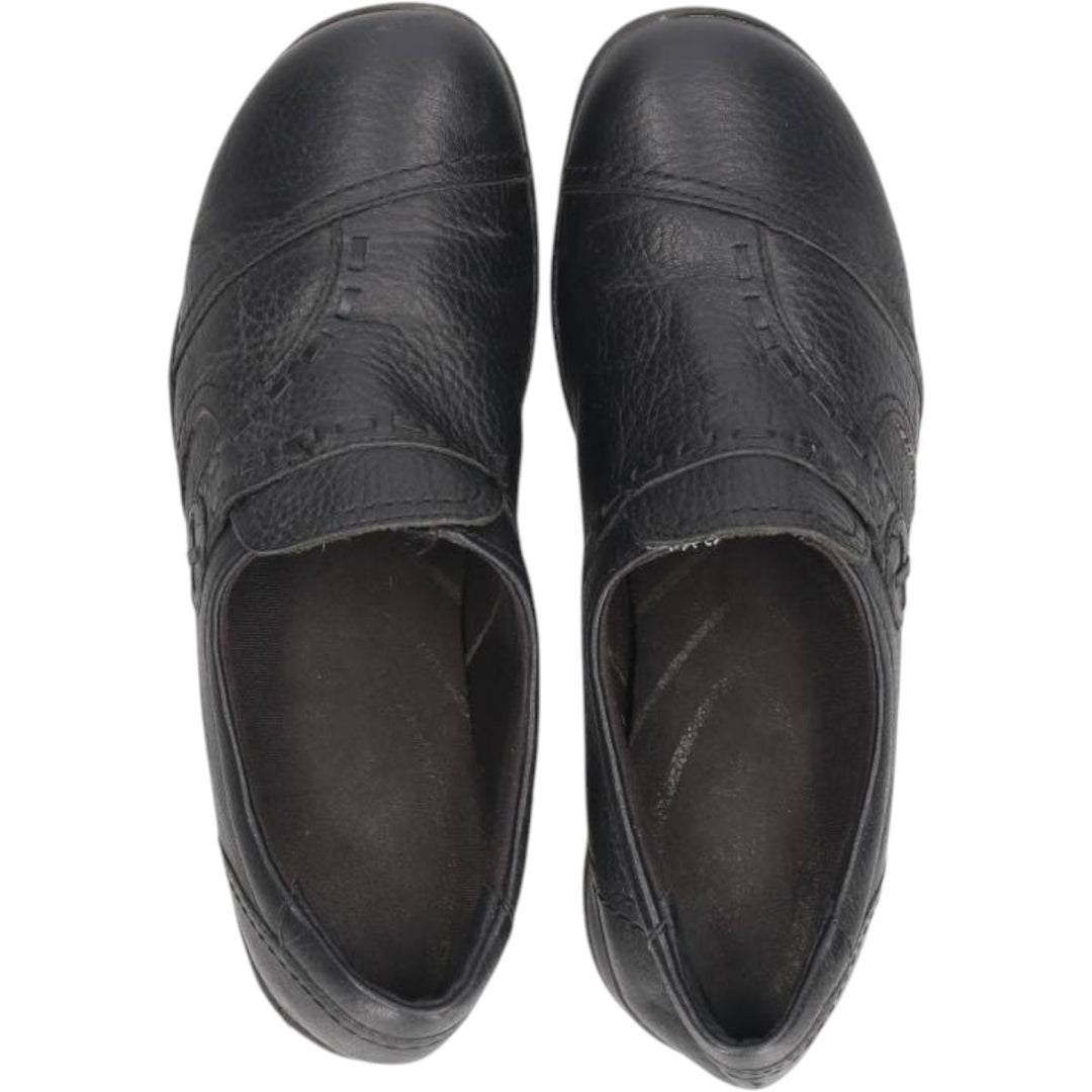 Clarks In-Motion Leather Shoes, Size 9 M Women's 26.0cm genuine leather black type Vintage Second Hand