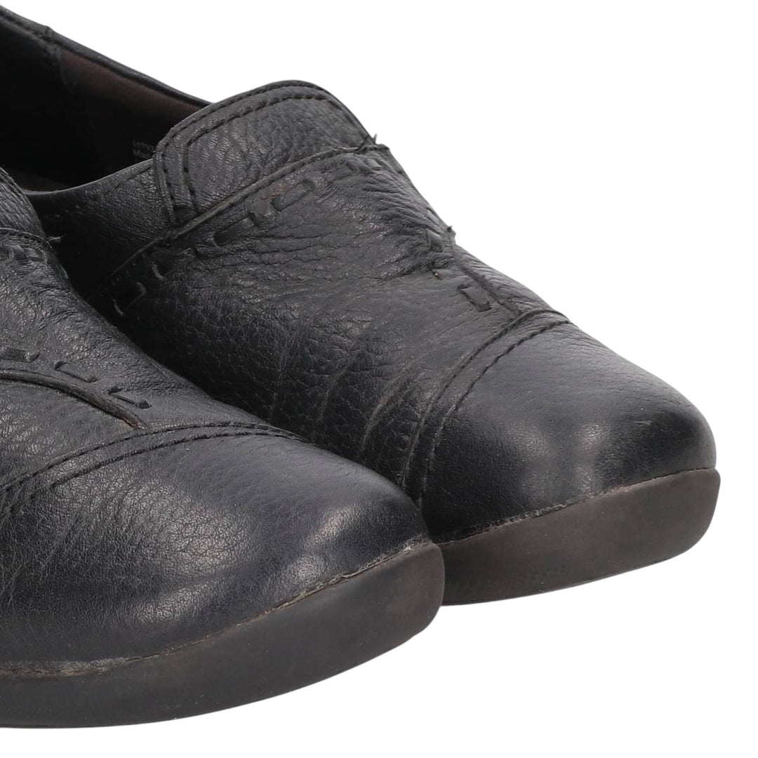 Clarks In-Motion Leather Shoes, Size 9 M Women's 26.0cm genuine leather black type Vintage Second Hand