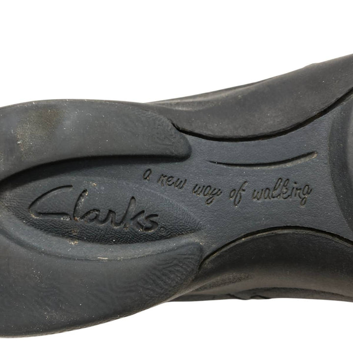 Clarks In-Motion Leather Shoes, Size 9 M Women's 26.0cm genuine leather black type Vintage Second Hand