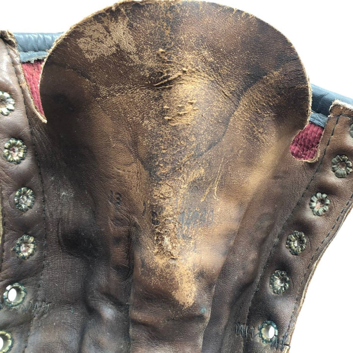 90s Red Wing Work Boots, Printed Tag, Made in USA, Size 7D (Men's 9.8"), Vintage /saa016257 Men's 25.0cm genuine leather brown type Vintage Second Hand