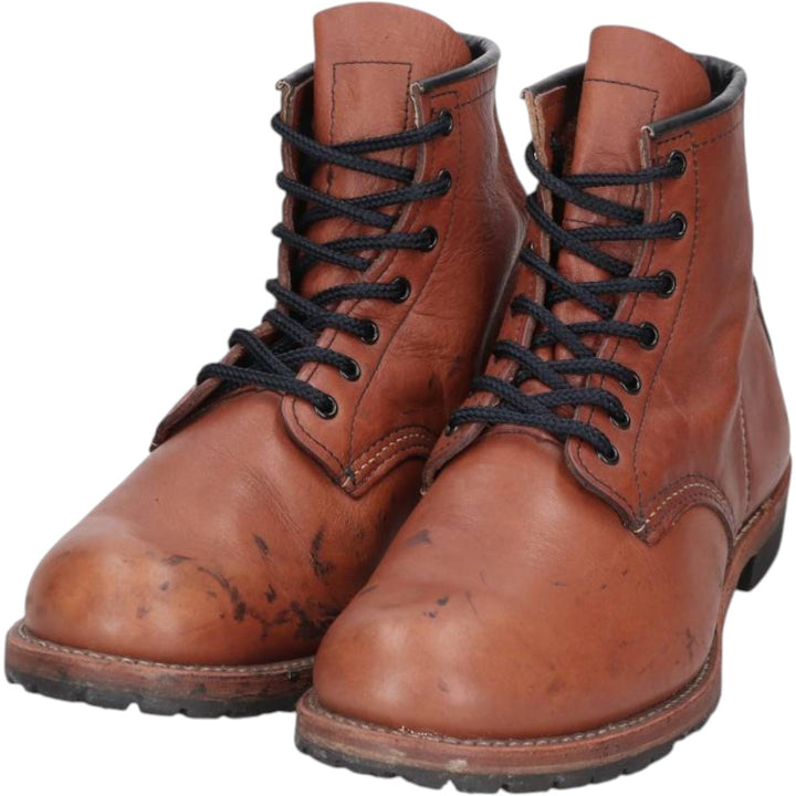 Red Wing 9016 Work Boots, Made in USA, Size 8 1/2 D Men's 26.5cm genuine leather Copper Vintage Second Hand