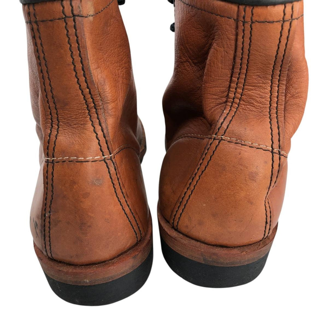 Red Wing 9016 Work Boots, Made in USA, Size 8 1/2 D Men's 26.5cm genuine leather Copper Vintage Second Hand