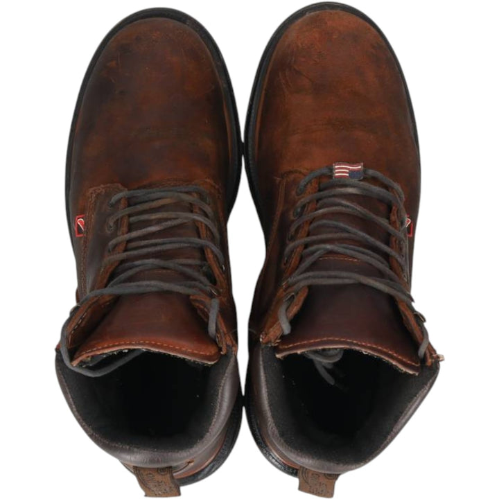 Red Wing 415 Steel Toe Work Boots, Made in USA, Size 10 E2 Men's 28.0cm genuine leather brown type Vintage Second Hand