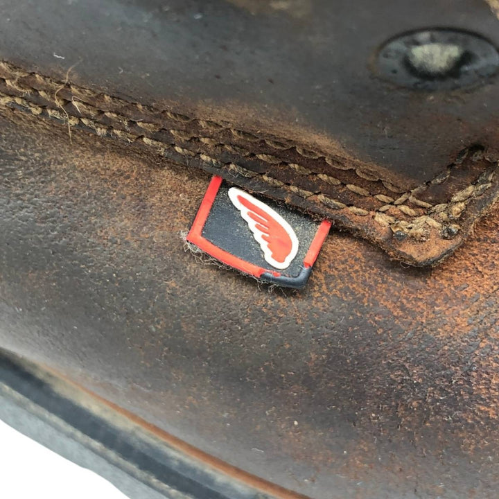 Red Wing 415 Steel Toe Work Boots, Made in USA, Size 10 E2 Men's 28.0cm genuine leather brown type Vintage Second Hand